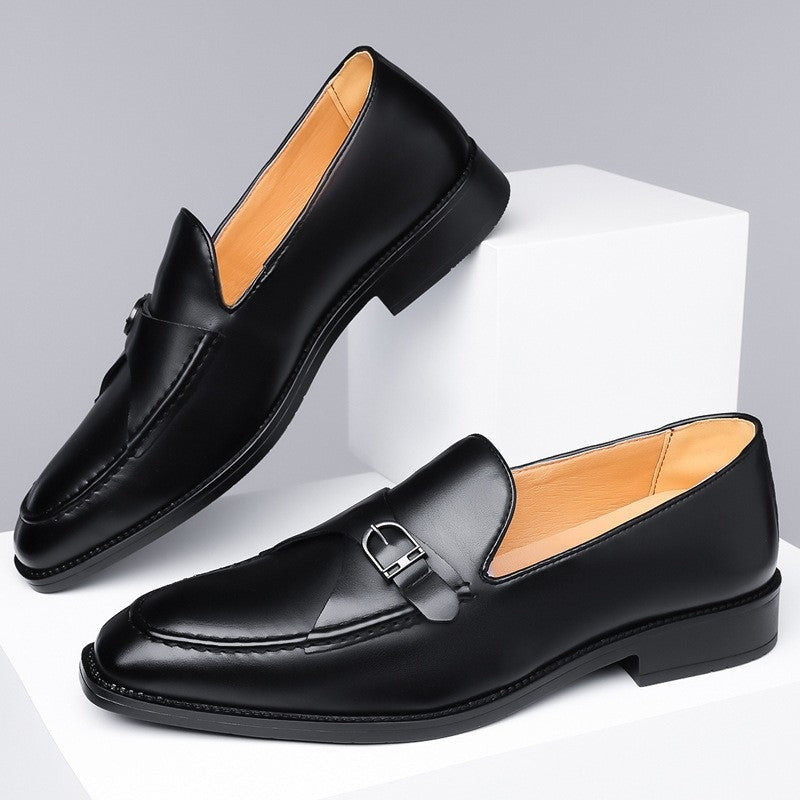 Magnus monk strap dress shoes - Black