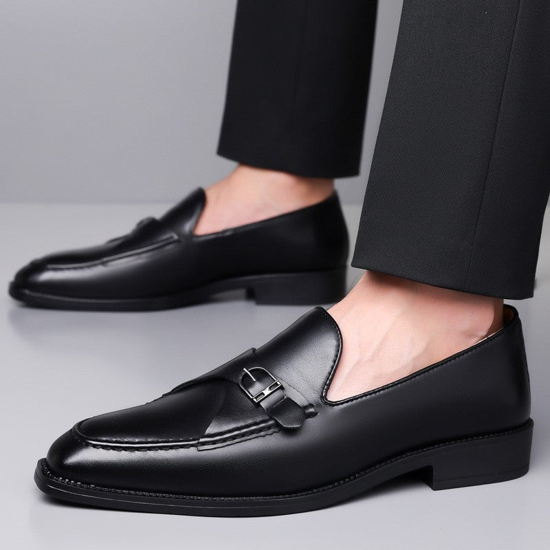 Magnus monk strap dress shoes - Black