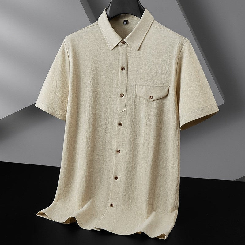 Magnus button up shirt - Khaki