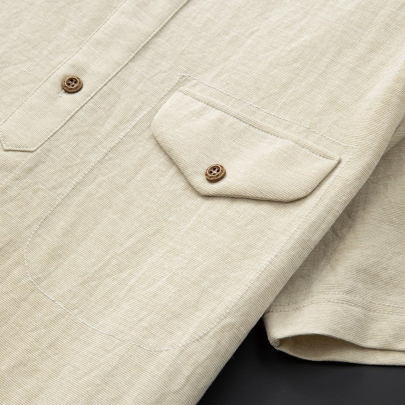 Magnus button up shirt - Khaki