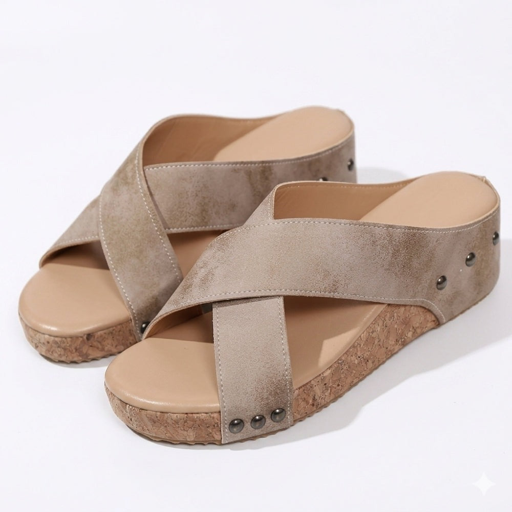 Margot platform wedge sandals - extra