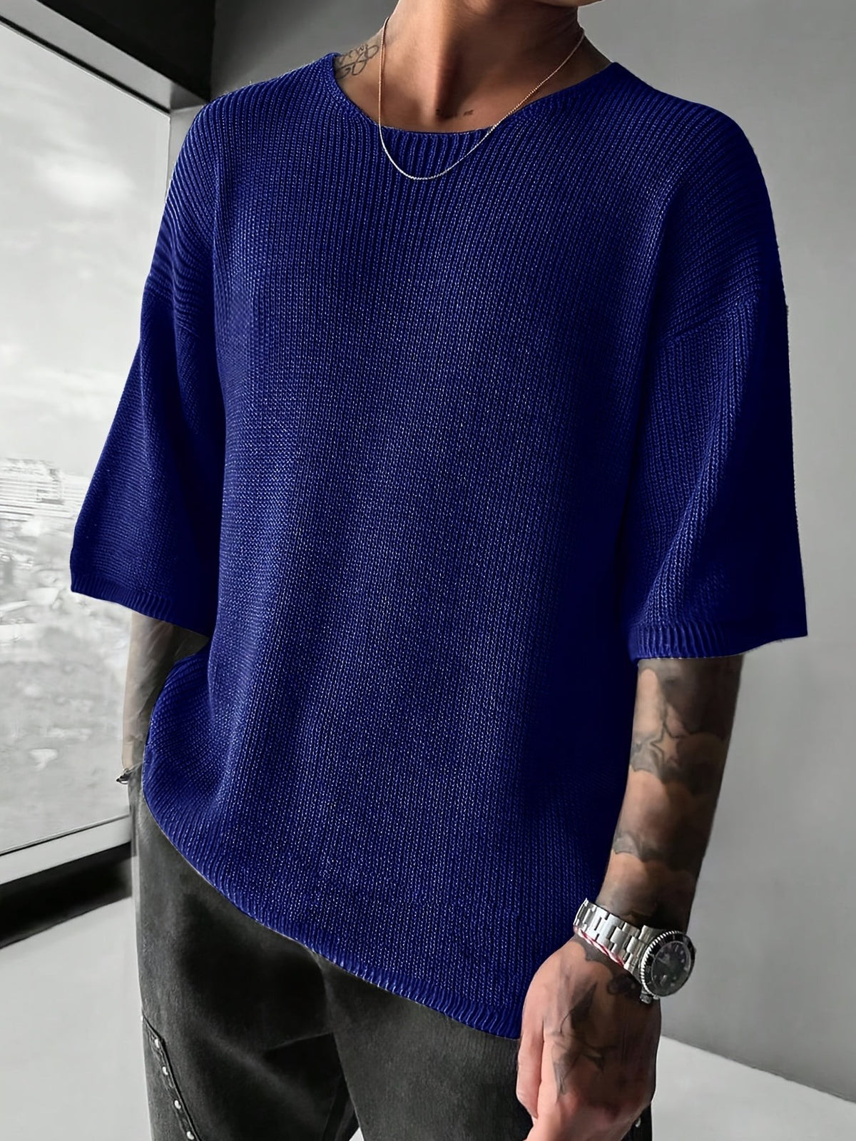 Marlon sweater - Blue