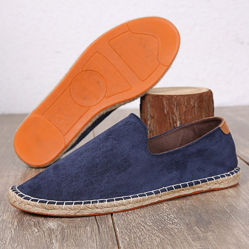Marlon suede espadrille shoes - Blue