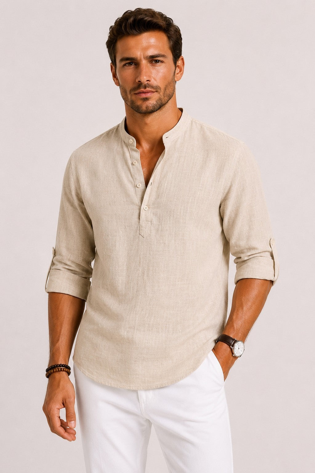 Marlon shirt - Khaki