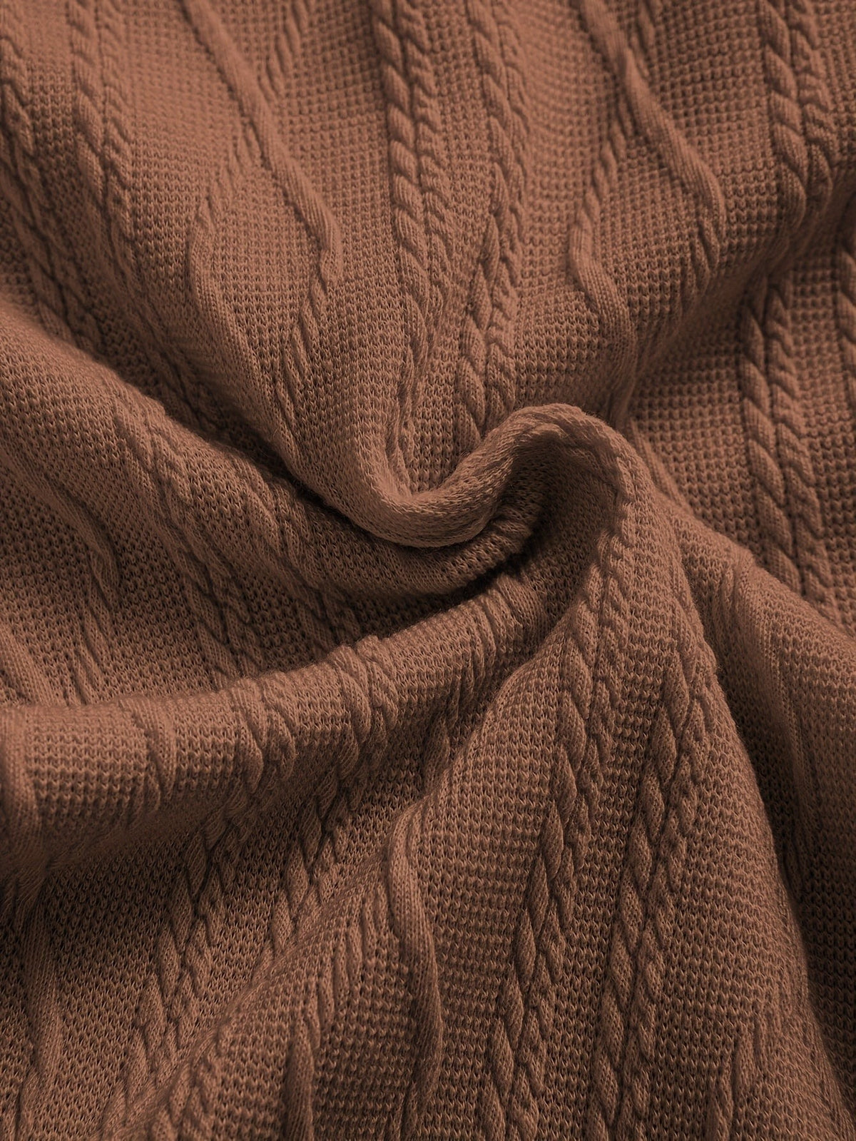 Marlon summer button up shirt - Brown fabric detail
