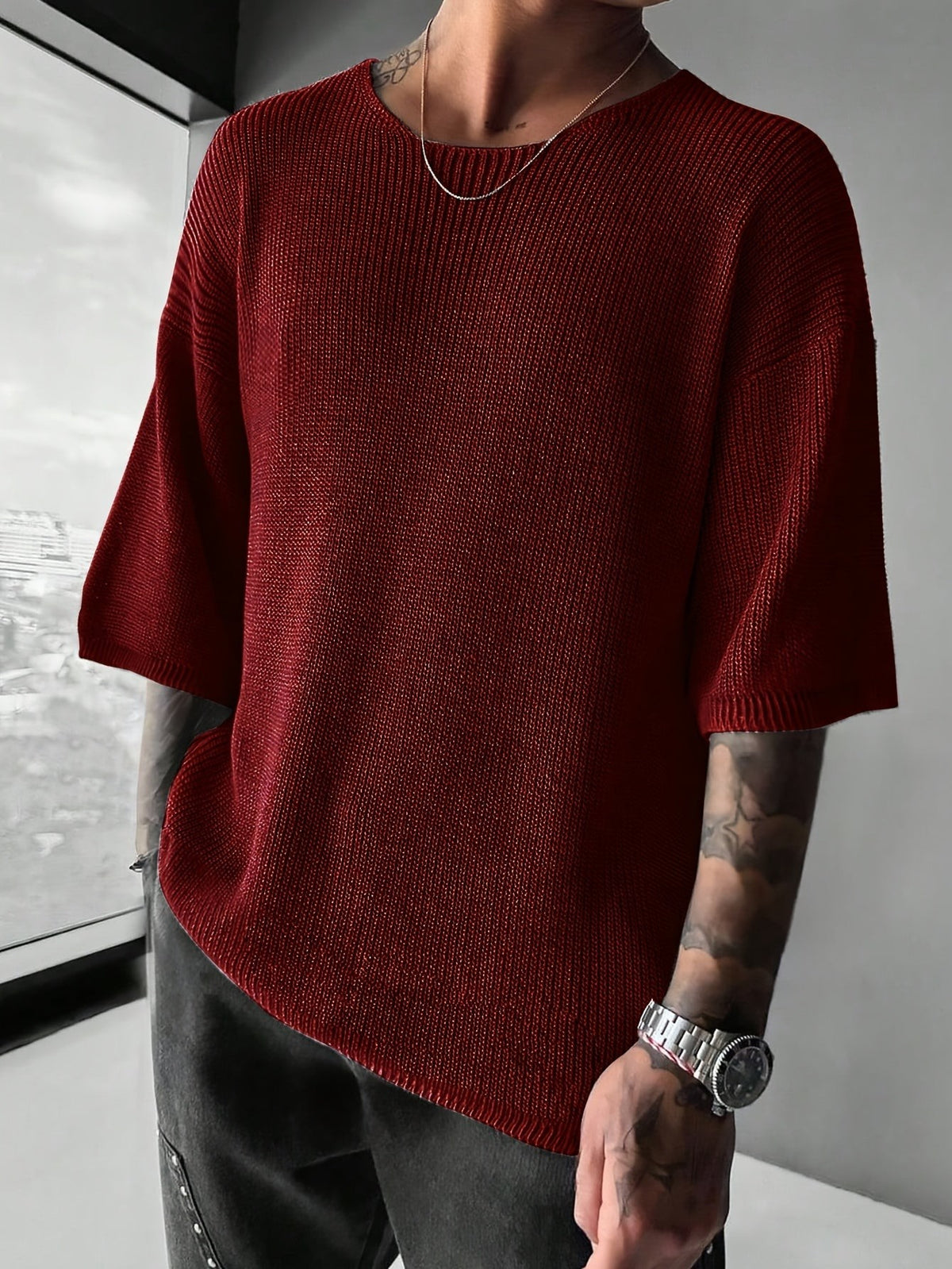 Marlon sweater - Red
