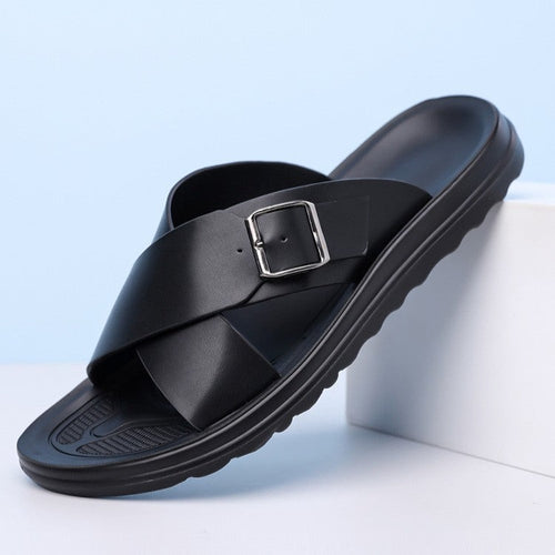 Marlon slide sandals - Black