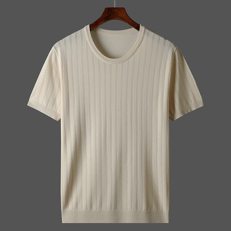 Marlon knit t shirt - Beige