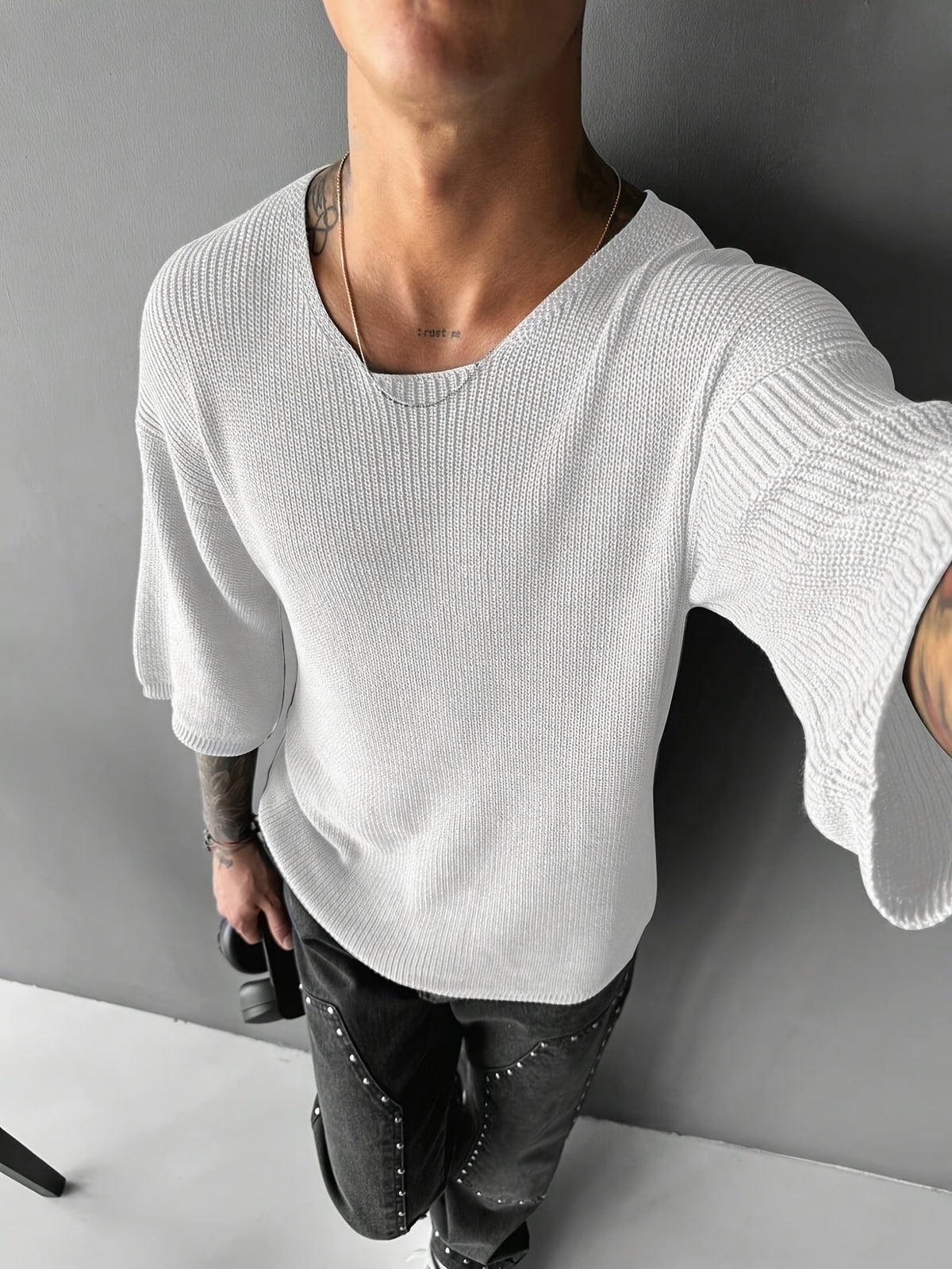 Marlon sweater - White