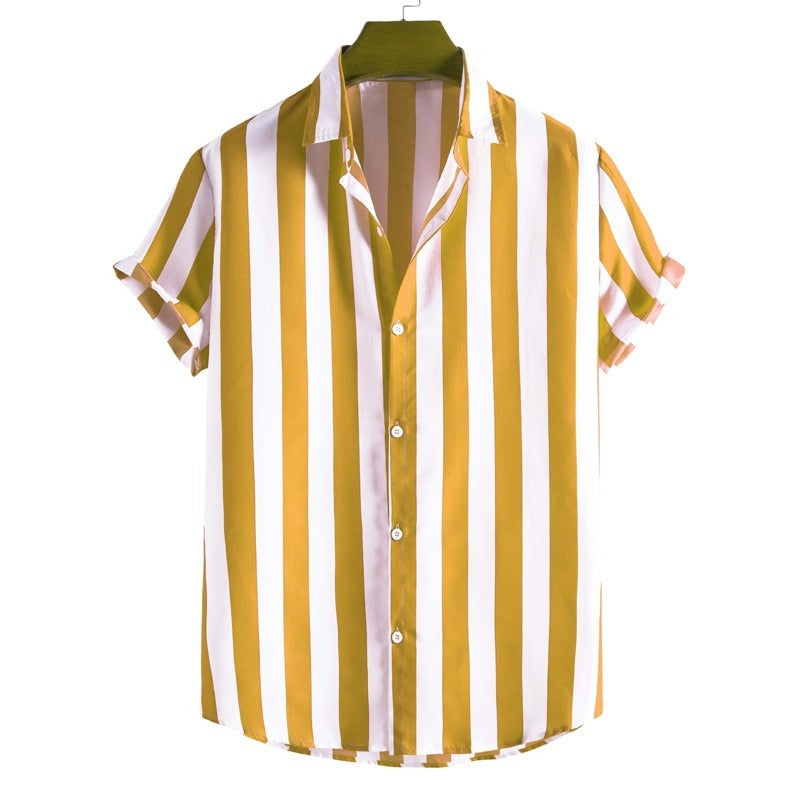 Marlon striped shirt - Yellow