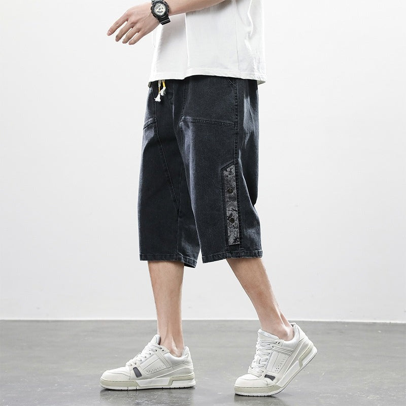 Mateo denim shorts - Black