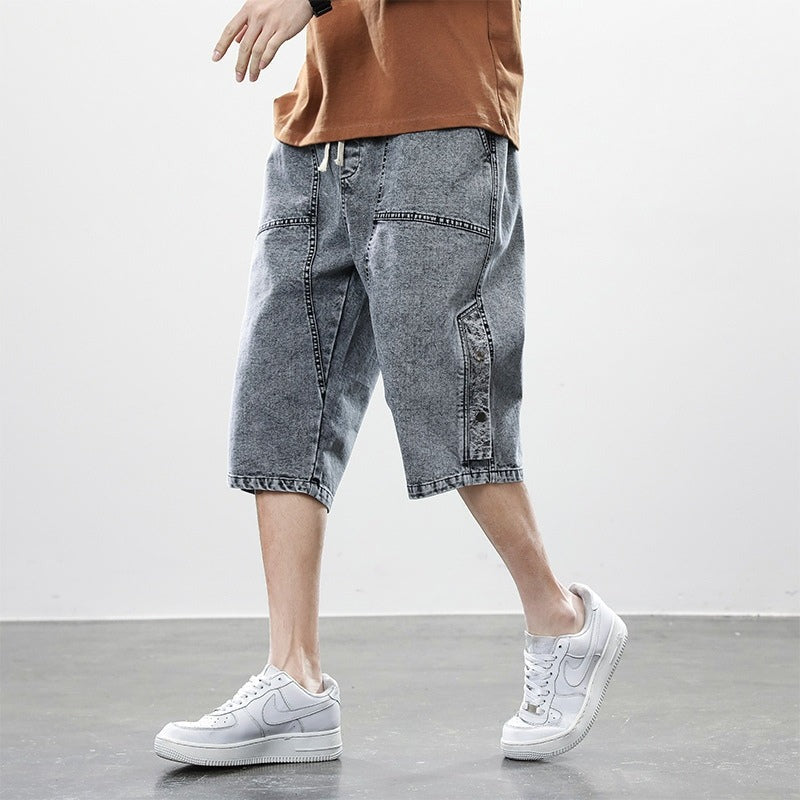 Mateo denim shorts - Gray