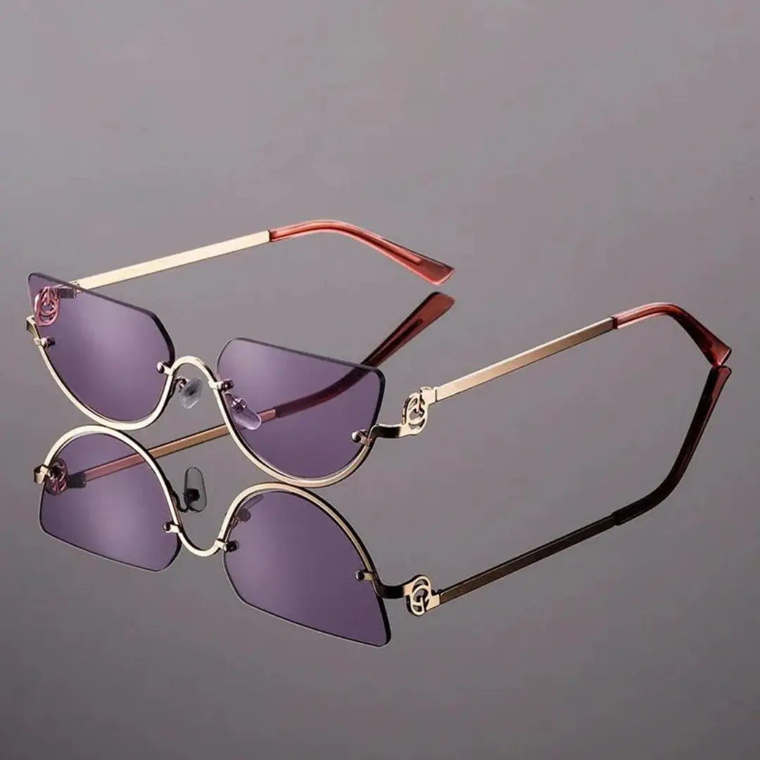 Mia cat eye sunglasses - Purple