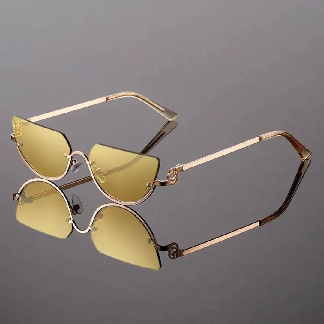 Mia cat eye sunglasses - Yellow
