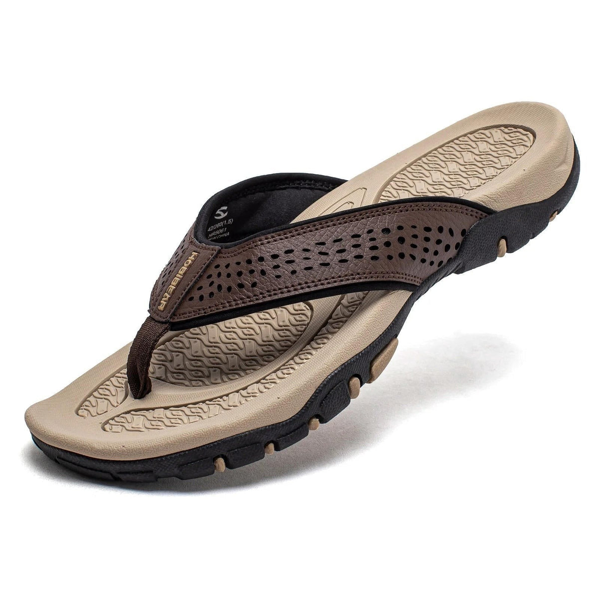 Miles arch support flip flops - Beige