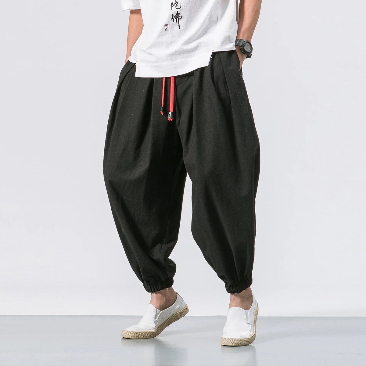 Milo linen pants - Black
