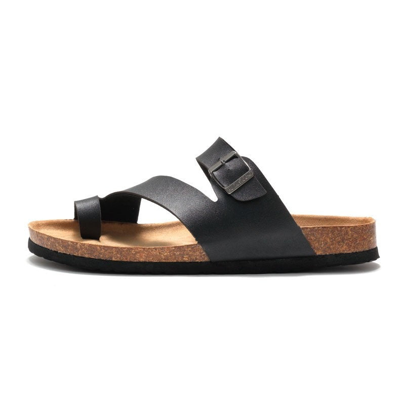 Milo cork thong sandals - detail