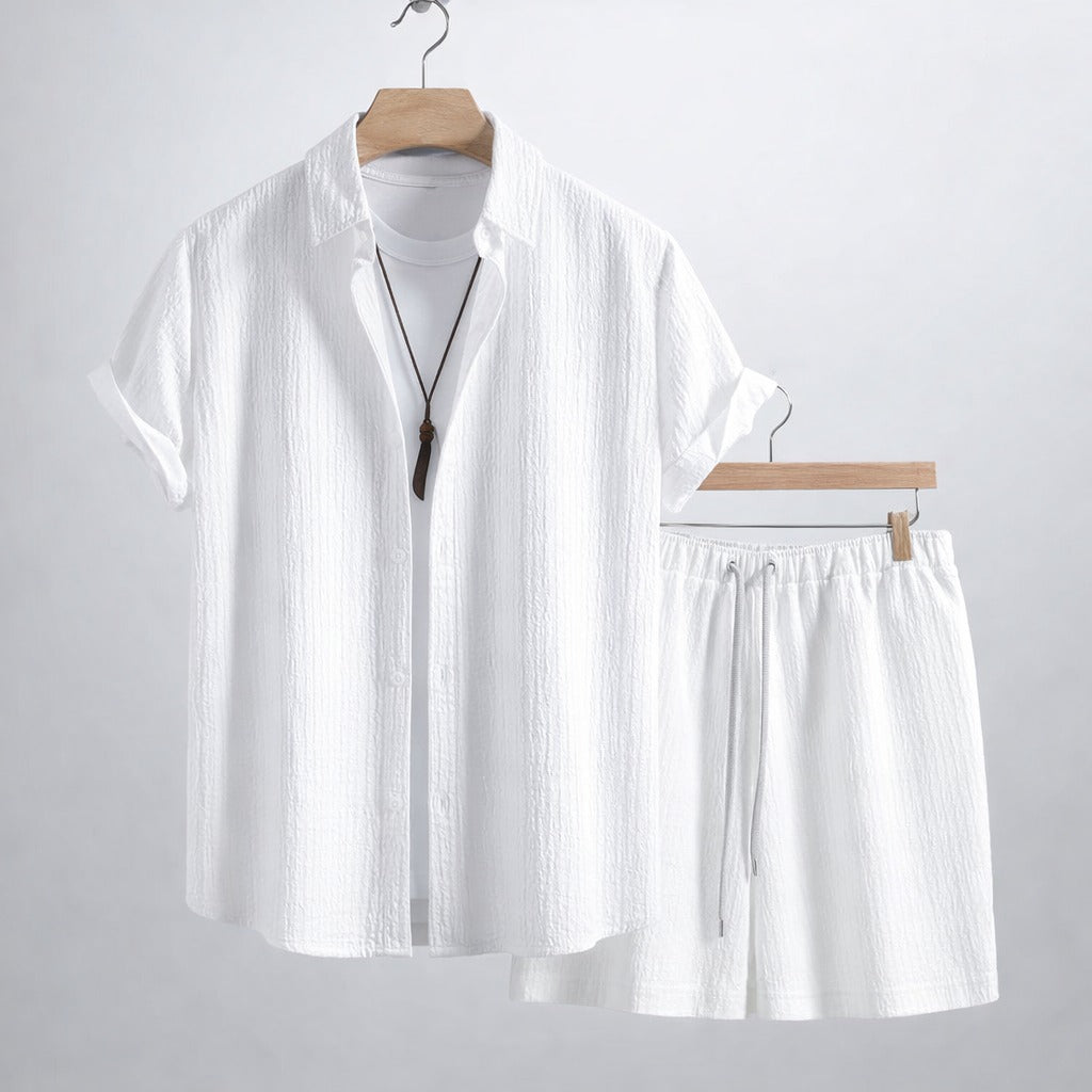 Milo linen set - White