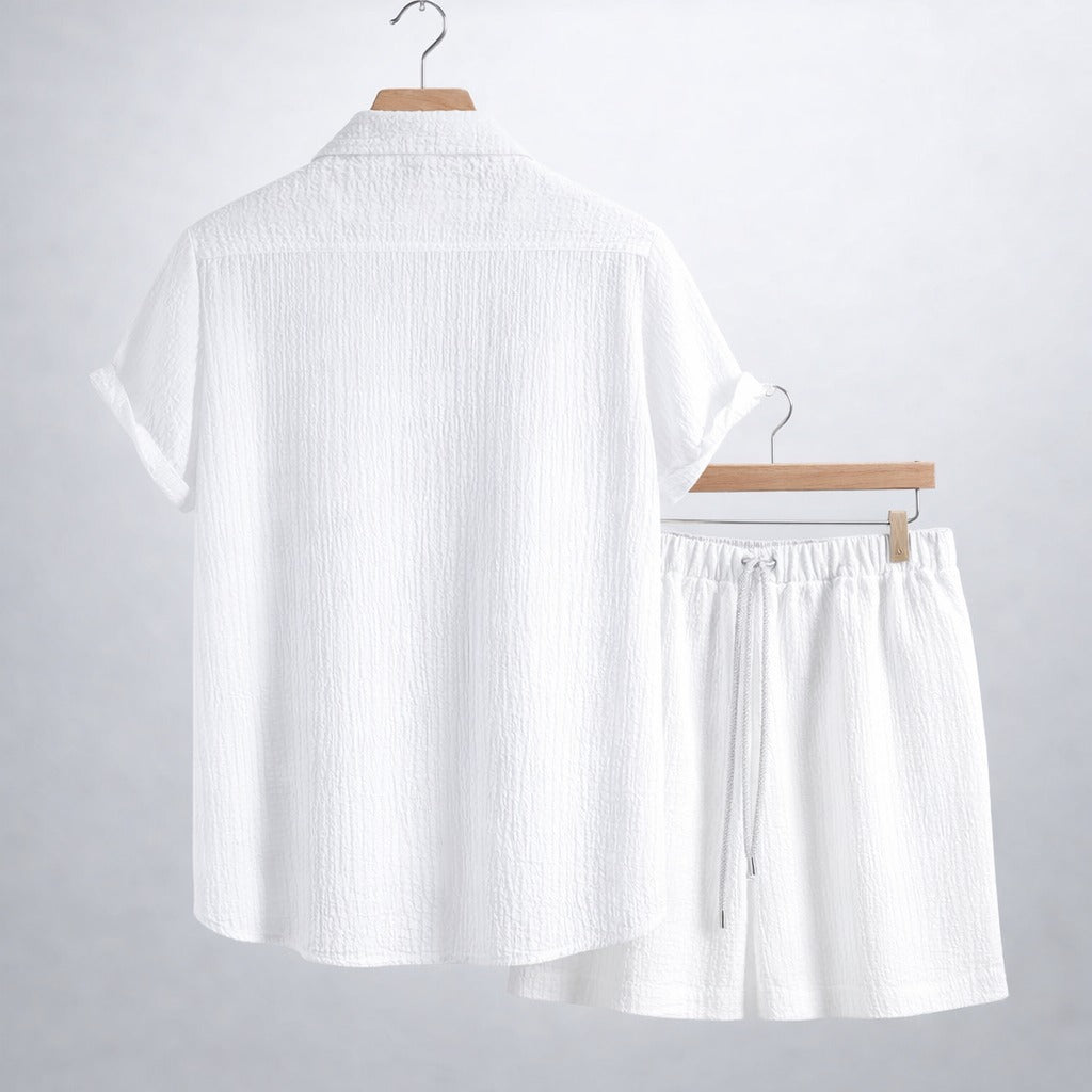 Milo linen set - White