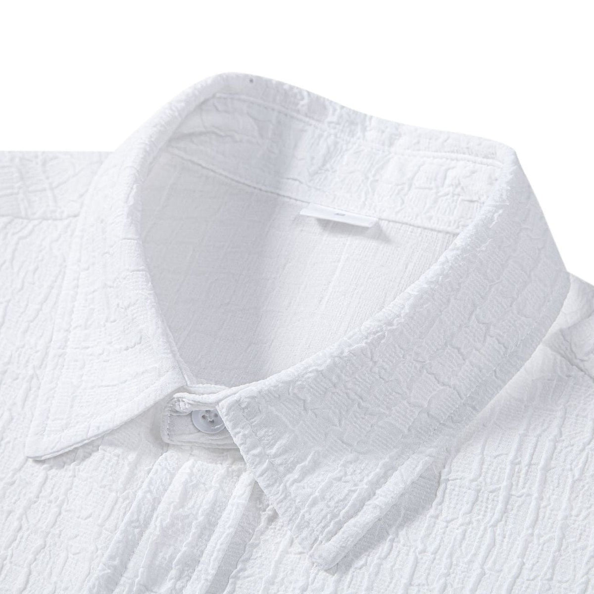 Milo linen set - White detail