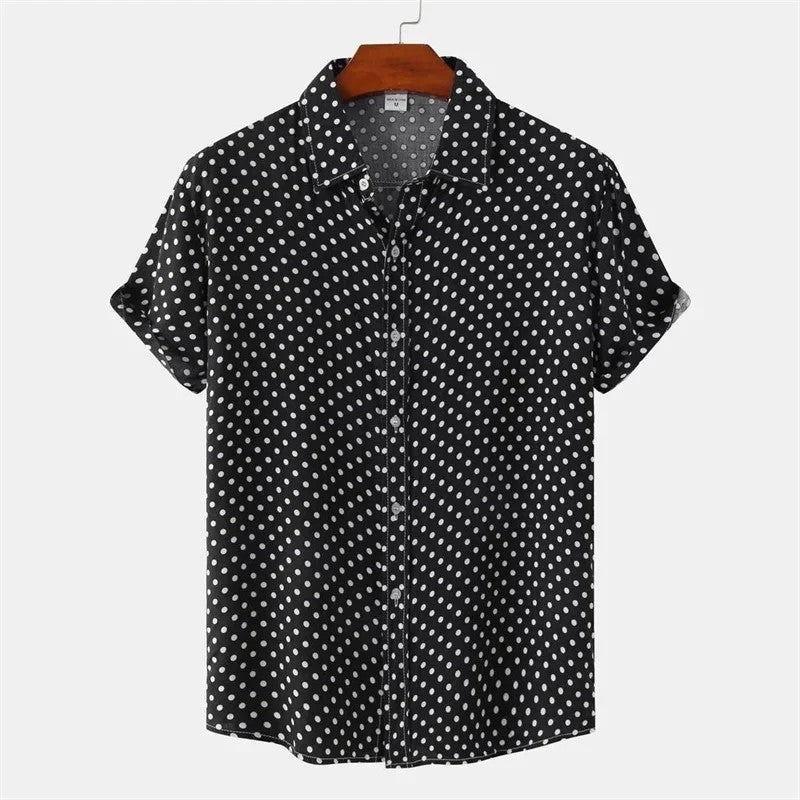 Milo polka dot shirt - Black