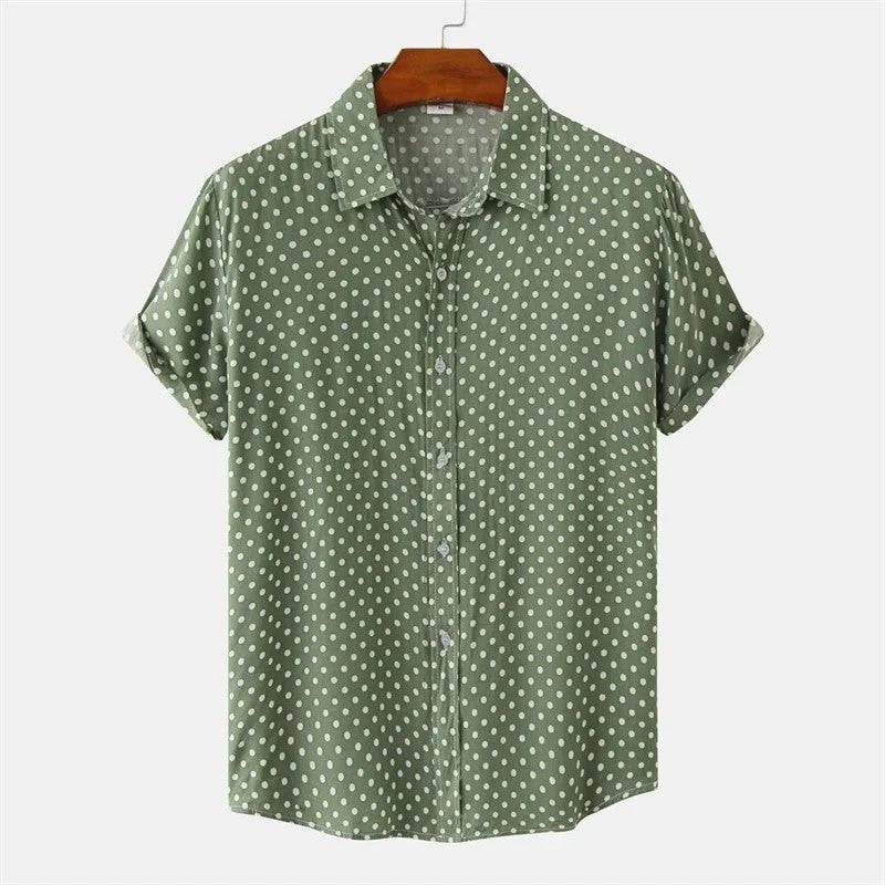 Milo polka dot shirt - Green
