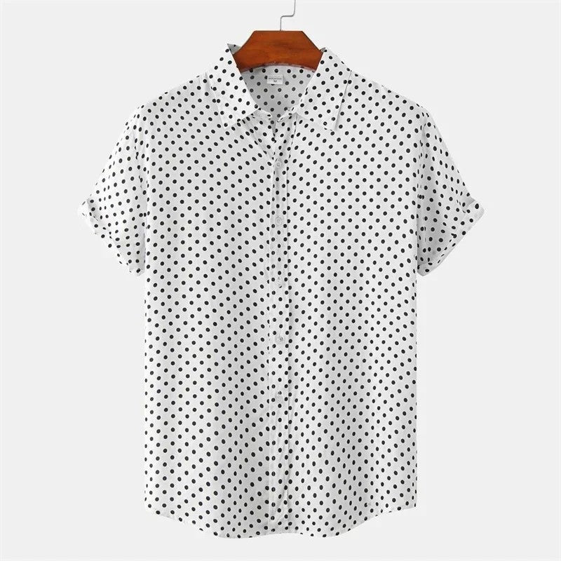 Milo polka dot shirt - White