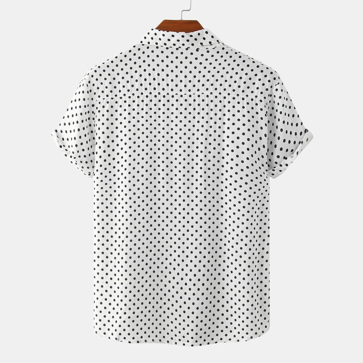 Milo polka dot shirt - White detail