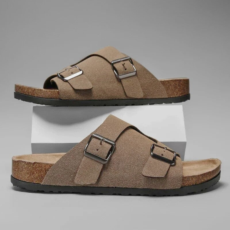 Milo sandals - Khaki
