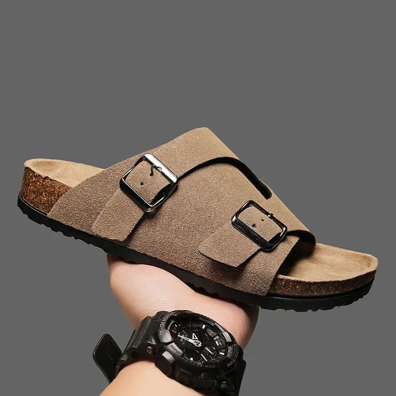 Milo sandals - Khaki