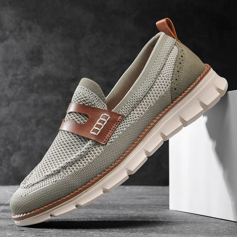 Milo mesh slip on shoes - Green