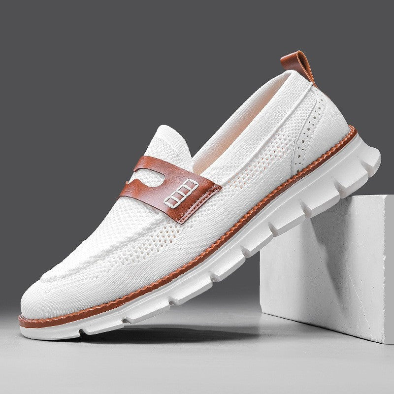 Milo mesh slip on shoes - White