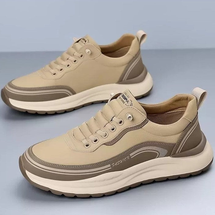 Milo leather casual sneakers - detail