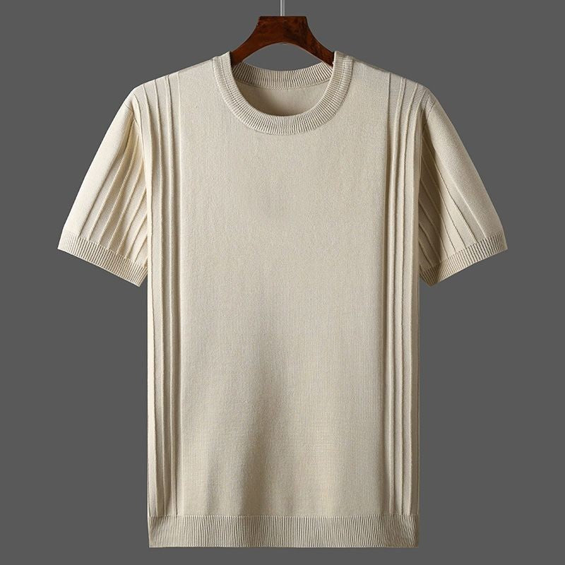 Milo knit t shirt - Beige