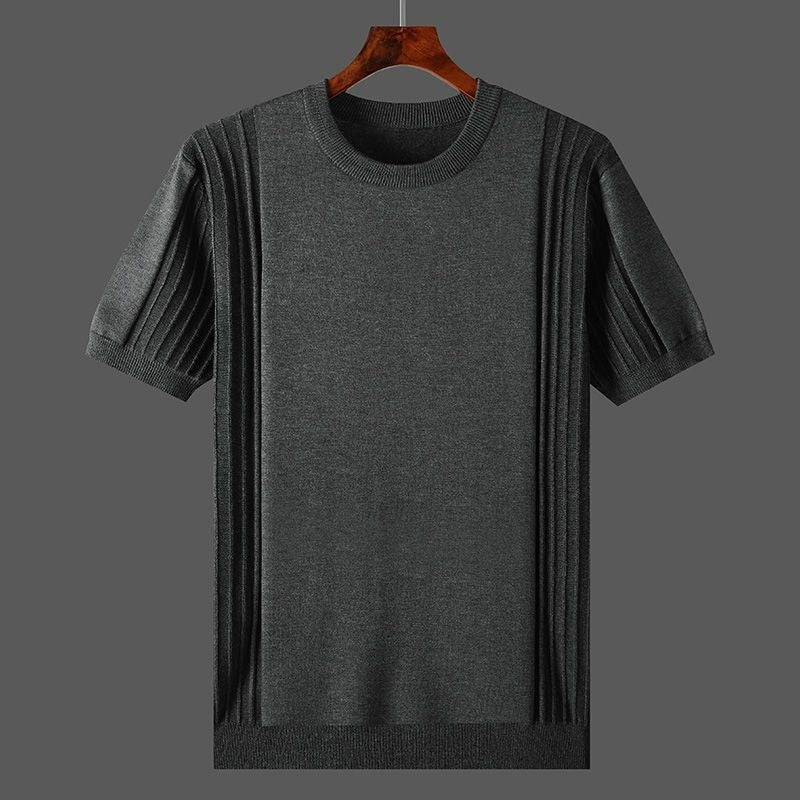Milo knit t shirt - Gray