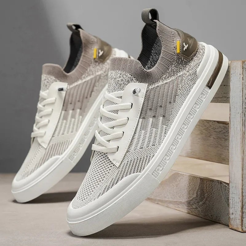 Milo knit sneakers - White