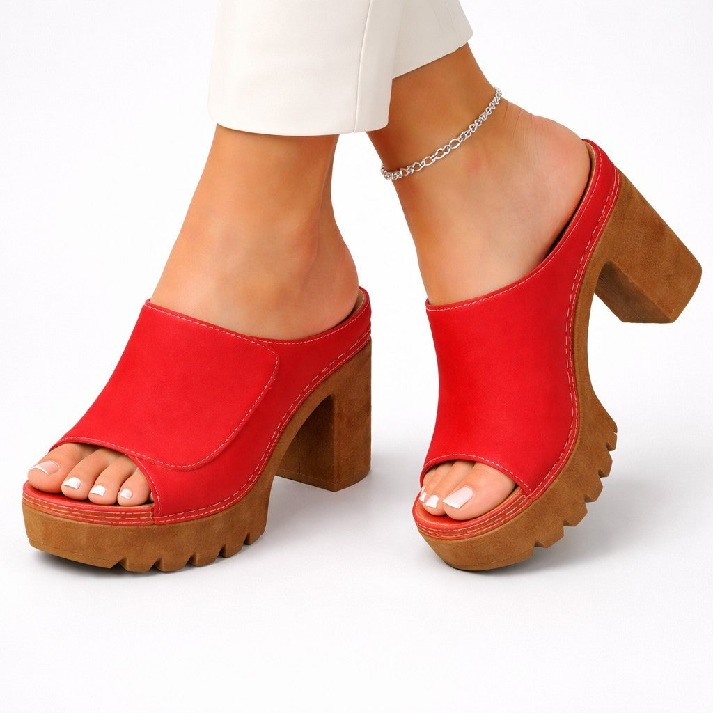 Mira platform mules - Red