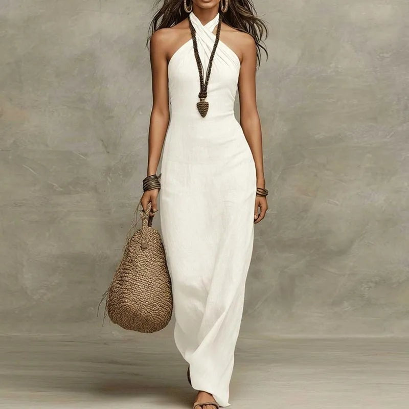 Mira maxi sundress - White
