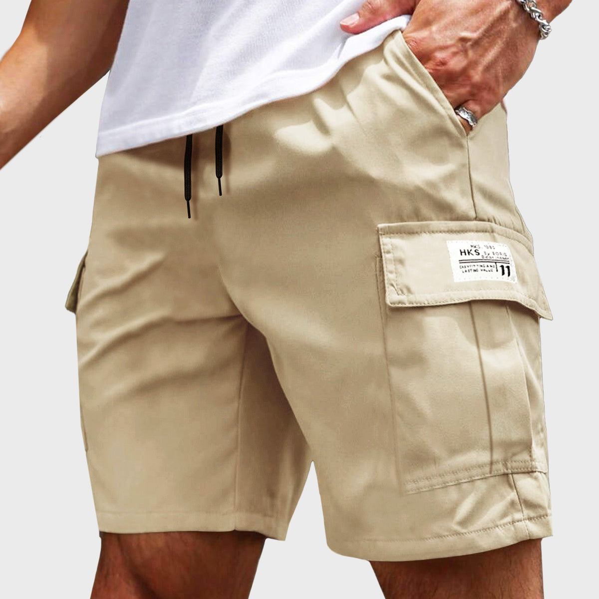 Nash cargo shorts - Beige