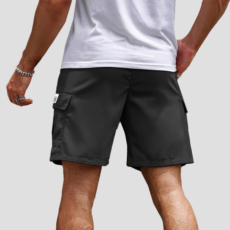 Nash cargo shorts - Black back