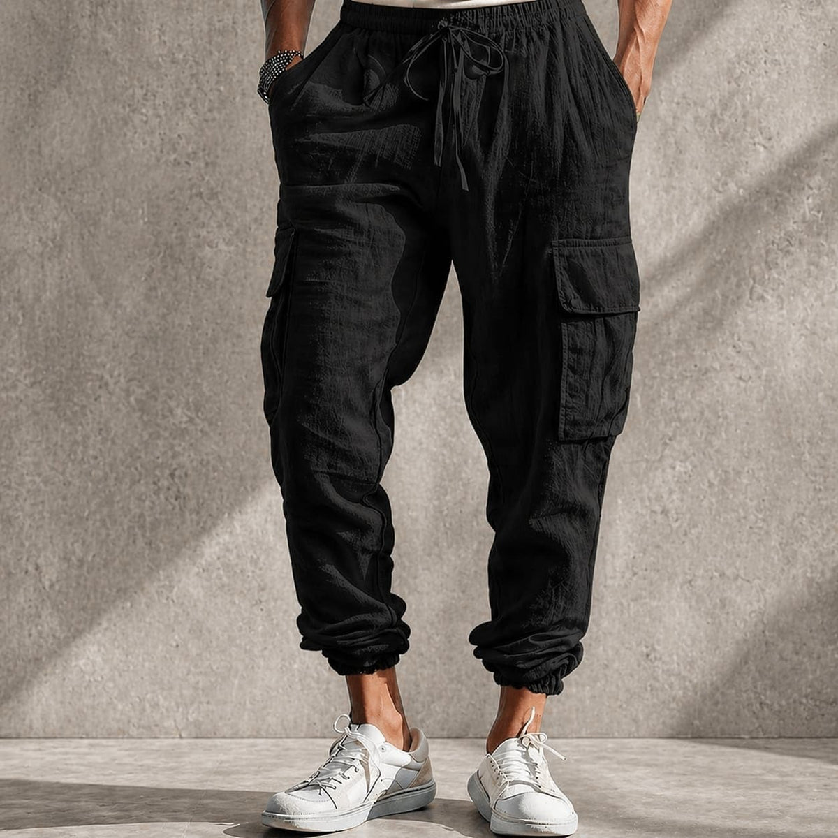 Nash Cargo Pants - Black