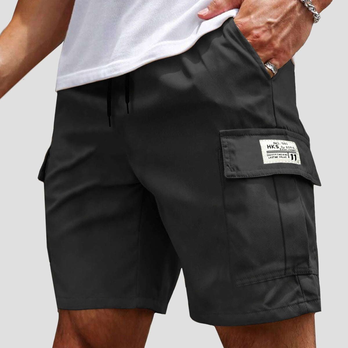Nash cargo shorts - Black