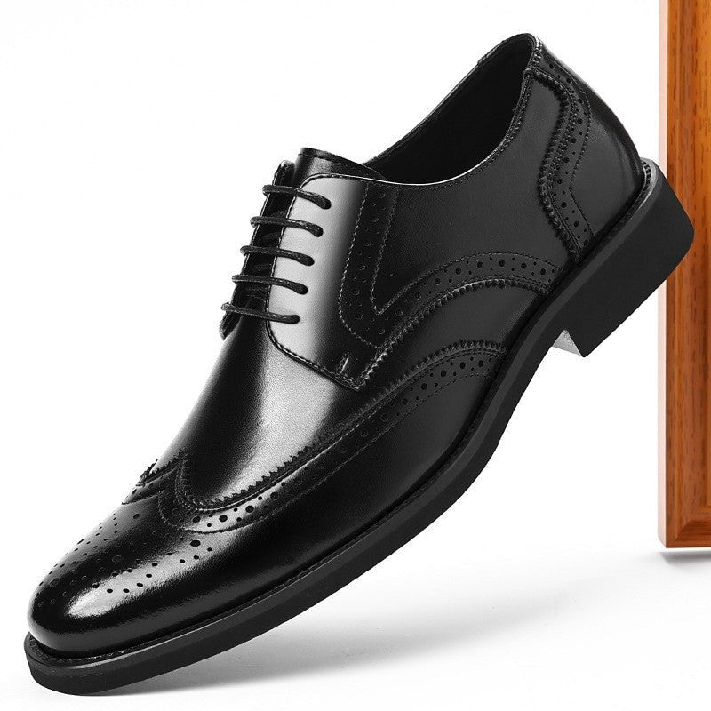 Nash brogue dress shoes - Black