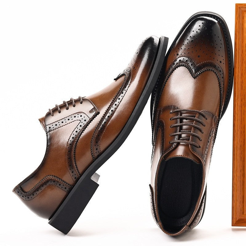Nash brogue dress shoes - detail