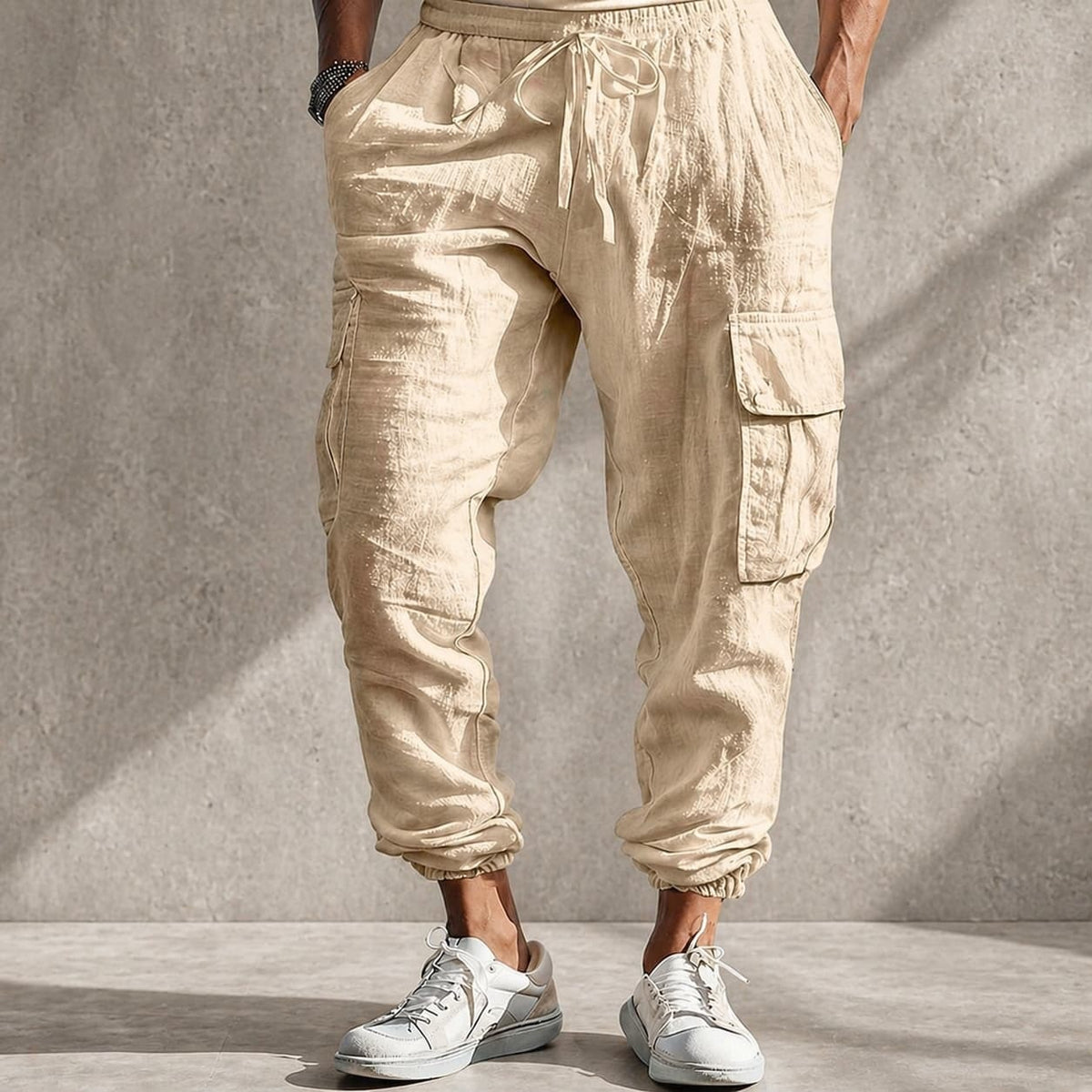 Nash Cargo Pants - Khaki