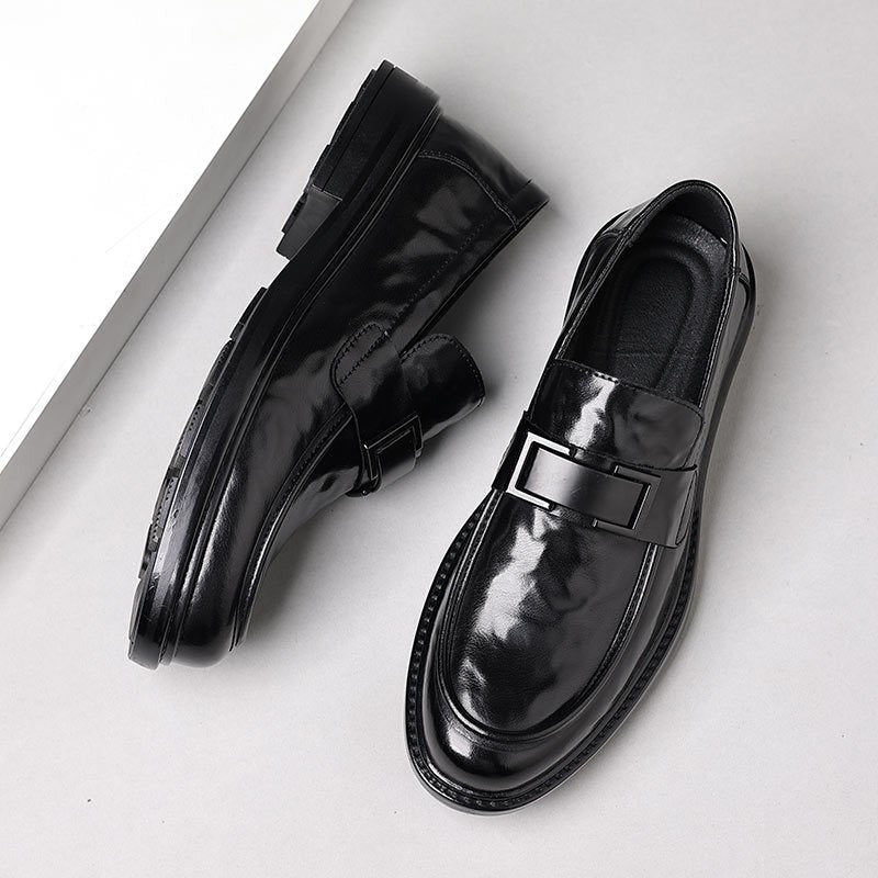 Nash slip on dress shoes - Black side