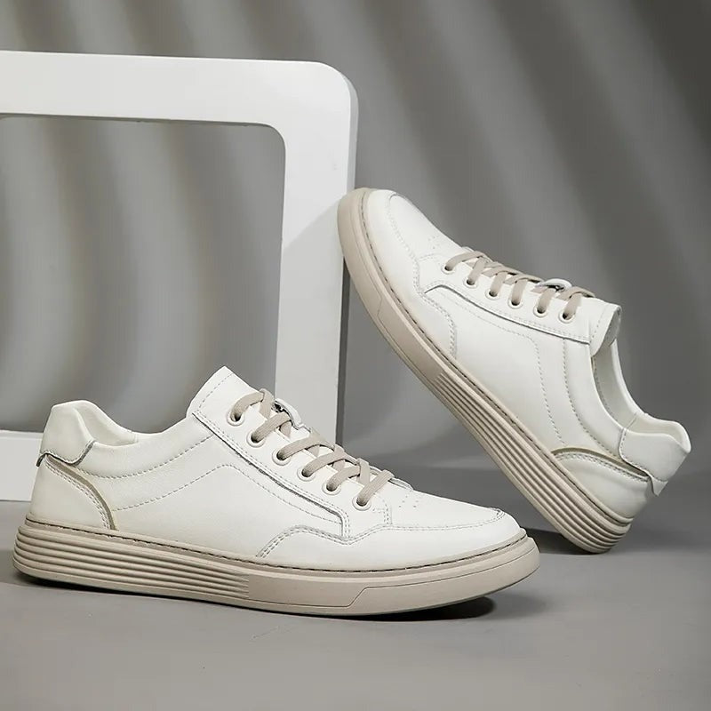 Nash leather sneakers - White
