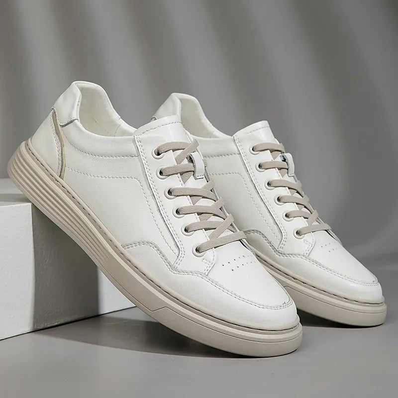 Nash leather sneakers - White