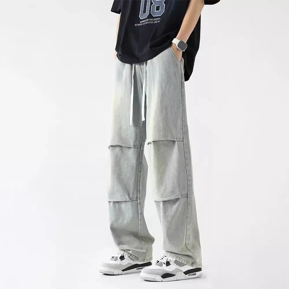 Nash wide leg jeans - Retro Yellow