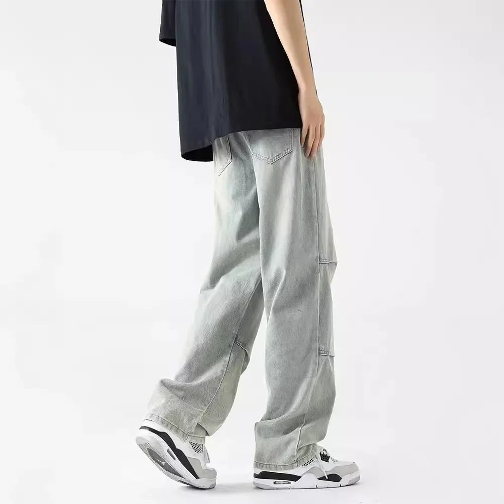 Nash wide leg jeans - Retro Yellow